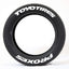 New Connected Car Tire Stickers, Tire Letter Stickers, English Letter 3D Stereoscopic Stickers - Korvel