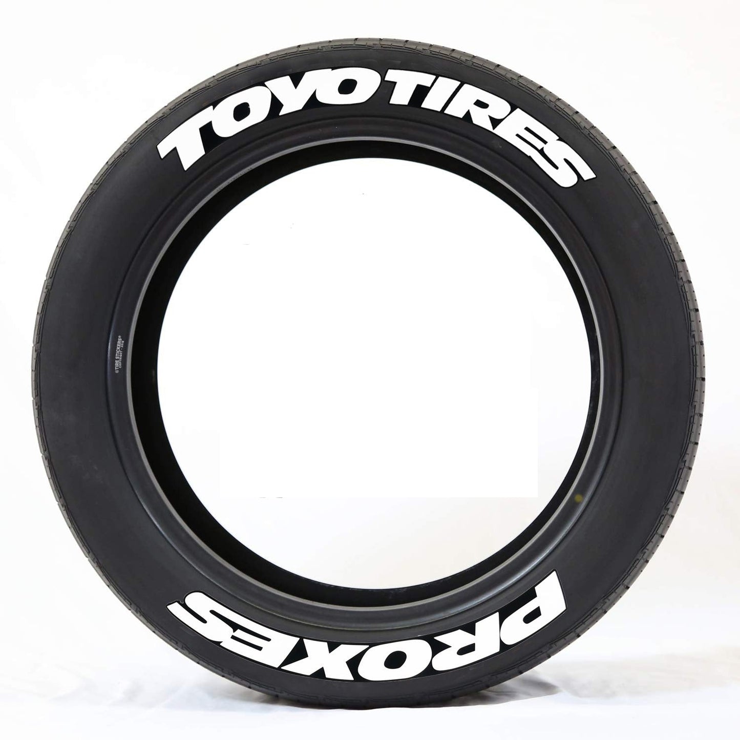 New Connected Car Tire Stickers, Tire Letter Stickers, English Letter 3D Stereoscopic Stickers - Korvel