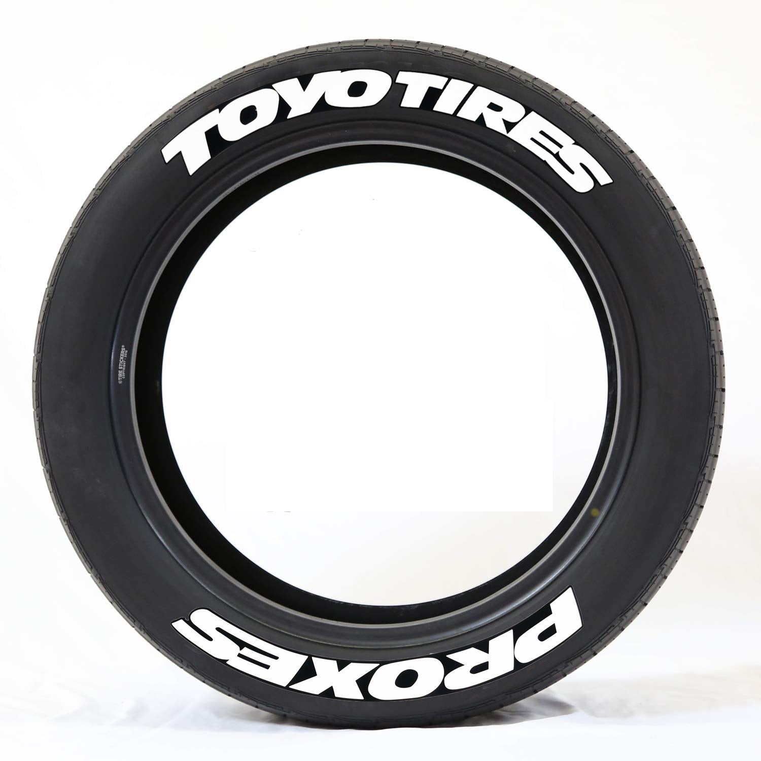 New Connected Car Tire Stickers, Tire Letter Stickers, English Letter 3D Stereoscopic Stickers - Korvel
