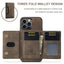 Applicable to iPhone14 Pro Max Split Card Case iP14 Plus Magnetic Card Case Protective Cover - Korvel