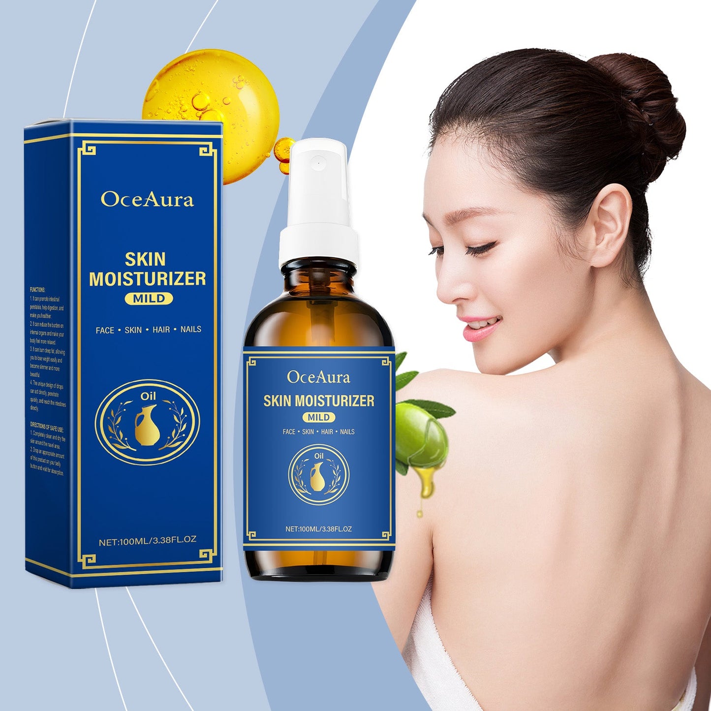 Aceite Hidratante Corporal Nutritivo para Piel Hidratada