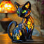 Luz Nocturna LED de Resina de Animales Adorables para Espacios Acogedores