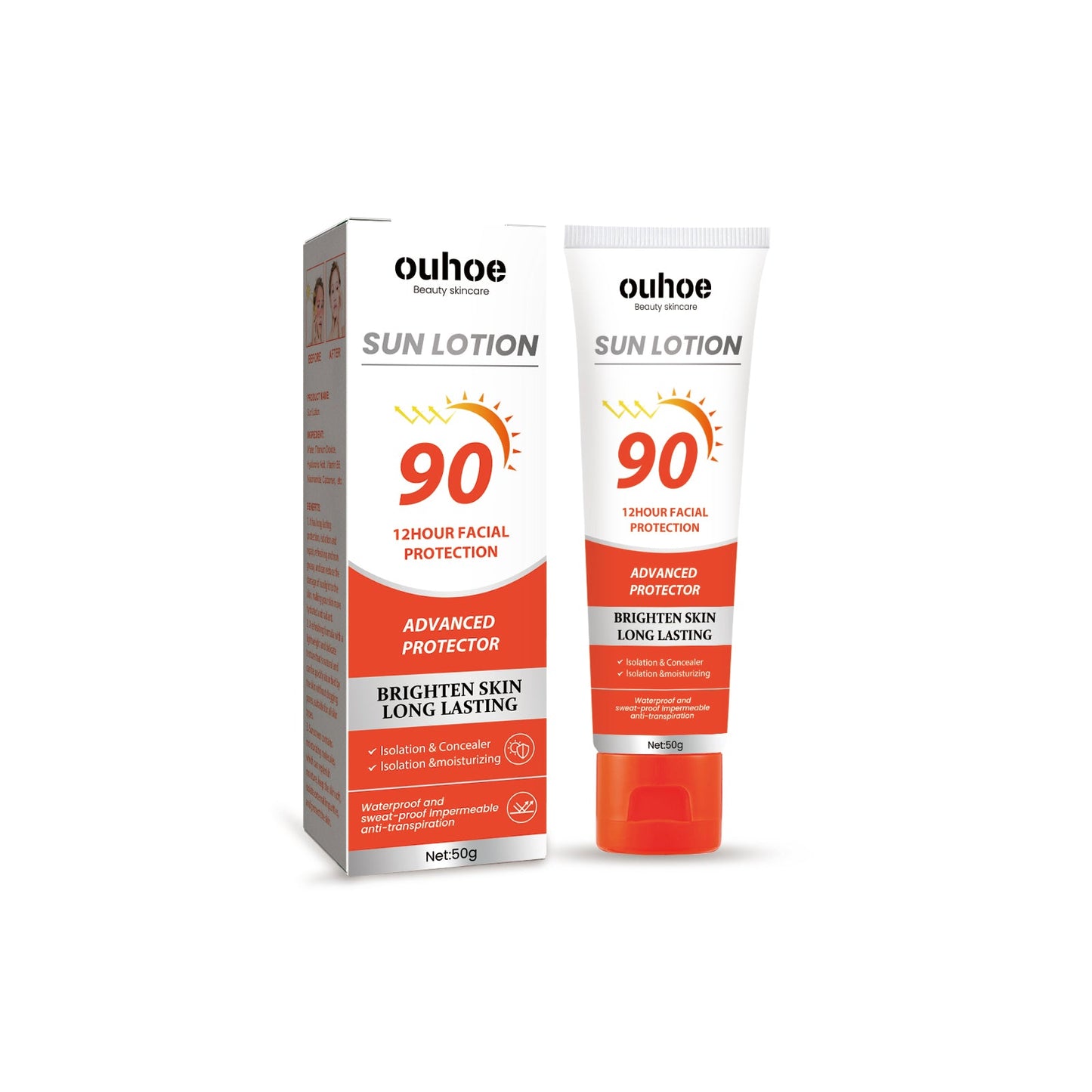 Refreshing Protective Cream for Summer UV Defense