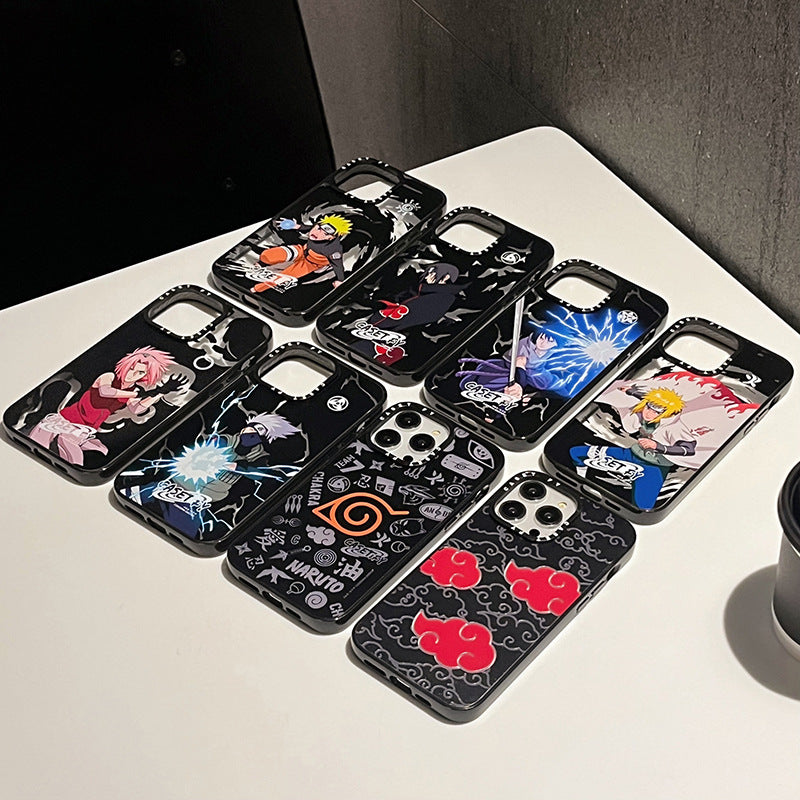 Upgraded version of Naruto suitable for Apple iPhone 15 ProMax phone case 14 Pro trendy brand 13/12 hard case - Korvel