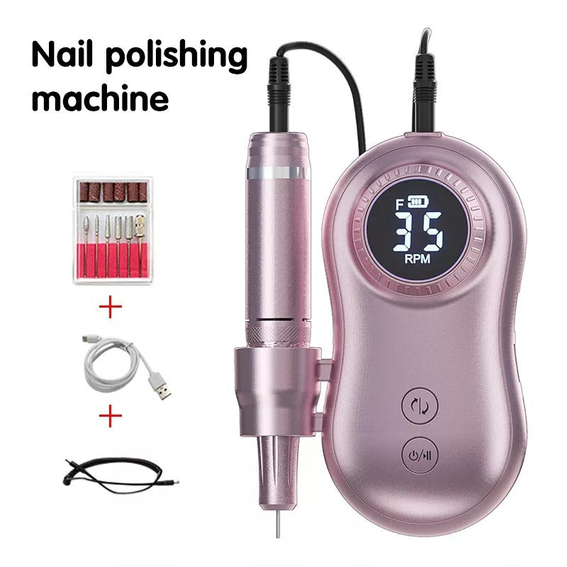 Portable Electric Nail Drill for Manicure and Pedicure