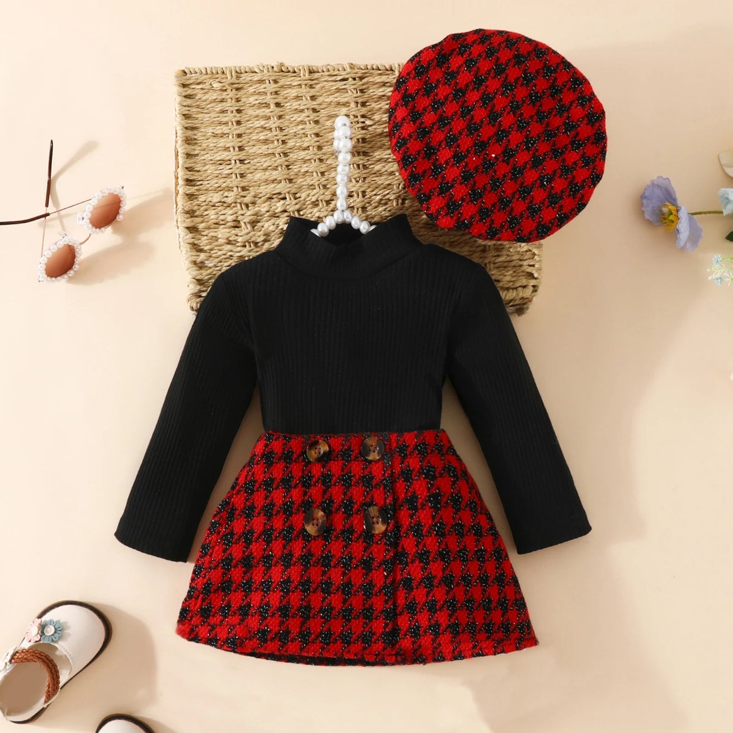 Conjunto de Ropa de Navidad ma&baby para Niñas (6M-3Y)