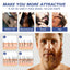 Facial Hair Growth Solution, Care For Men's Facial Hair Growth Solution To Nourish Thick Beard Growth - Korvel