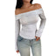 Slim Fit Spicy Girl One-Shoulder Top for Women - Korvel