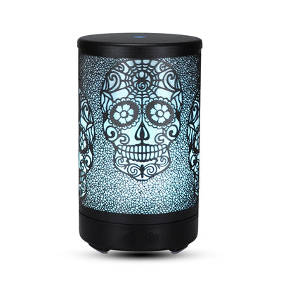 100ml Skull Ultrasonic Aroma Diffuser with LED Light