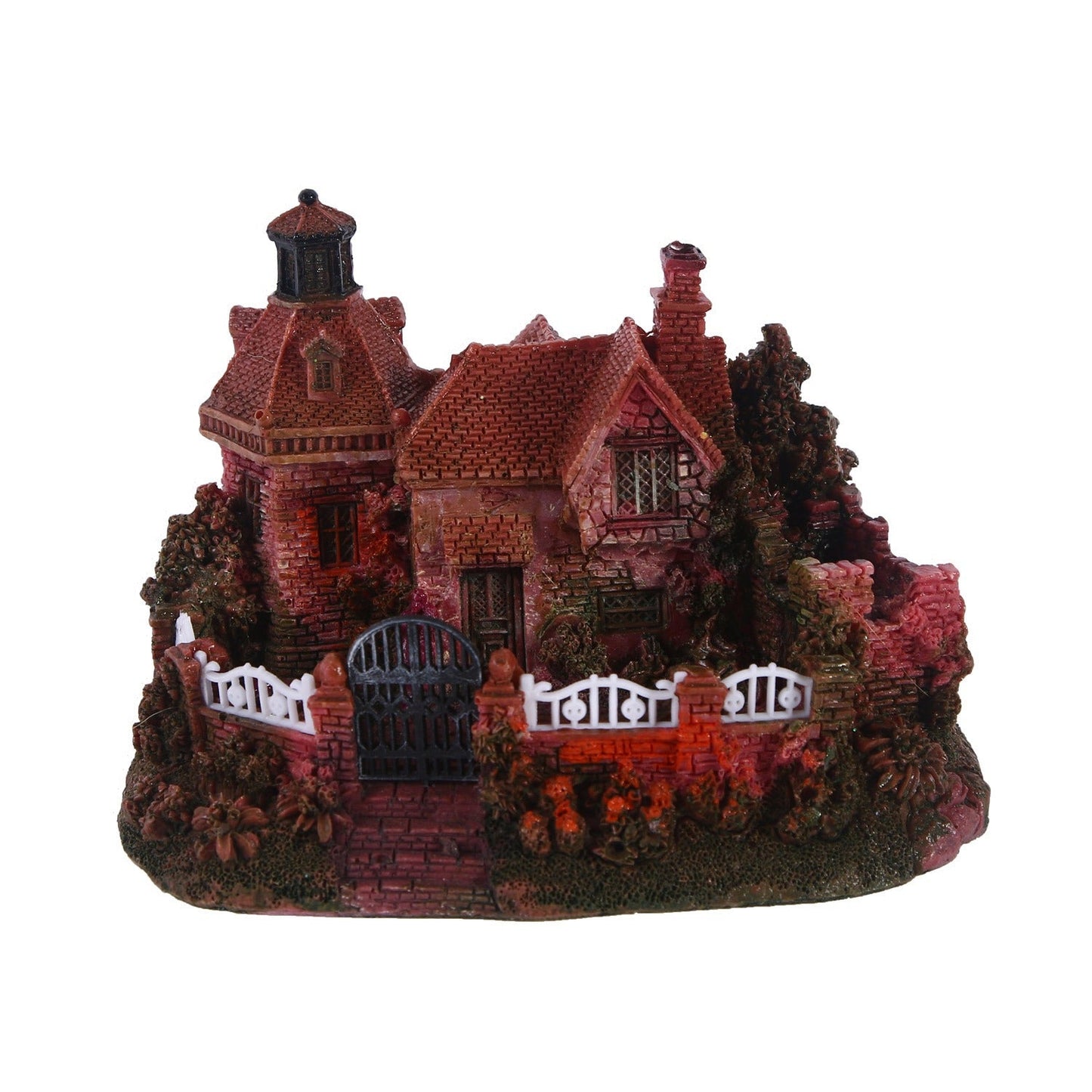 Red House Crawler Toy Avoidance House Fish Tank Decoration - Korvel