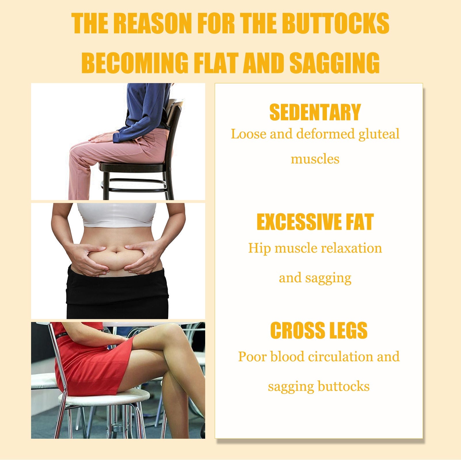 Hip Lifting Essential Oil, Carry Buttock Ass Show Buttocks Lift Hips Line Plastic Beautiful Buttock Essence - Korvel