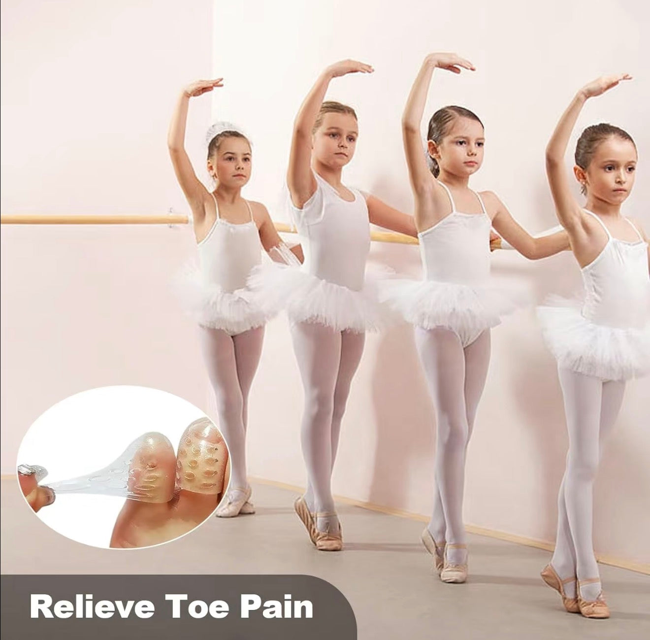 Silicone Gel Toe Caps for Comfort and Protection