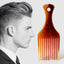 Oil Head Comb 2004 Plug-In Comb Big Back Shape Big Knife Comb Big Tooth Comb Large Plug-In Comb Shovel Comb - Korvel