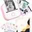 Phomemo Portable Mini Thermal Printer T02 Mini Pocket Label Printer DIY Self-adhesive Sticker Label Machine Various Label Paper - Korvel