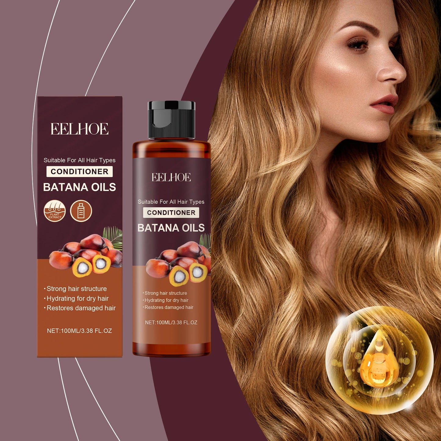Batana Conditioner for Hydrated, Smooth Hair