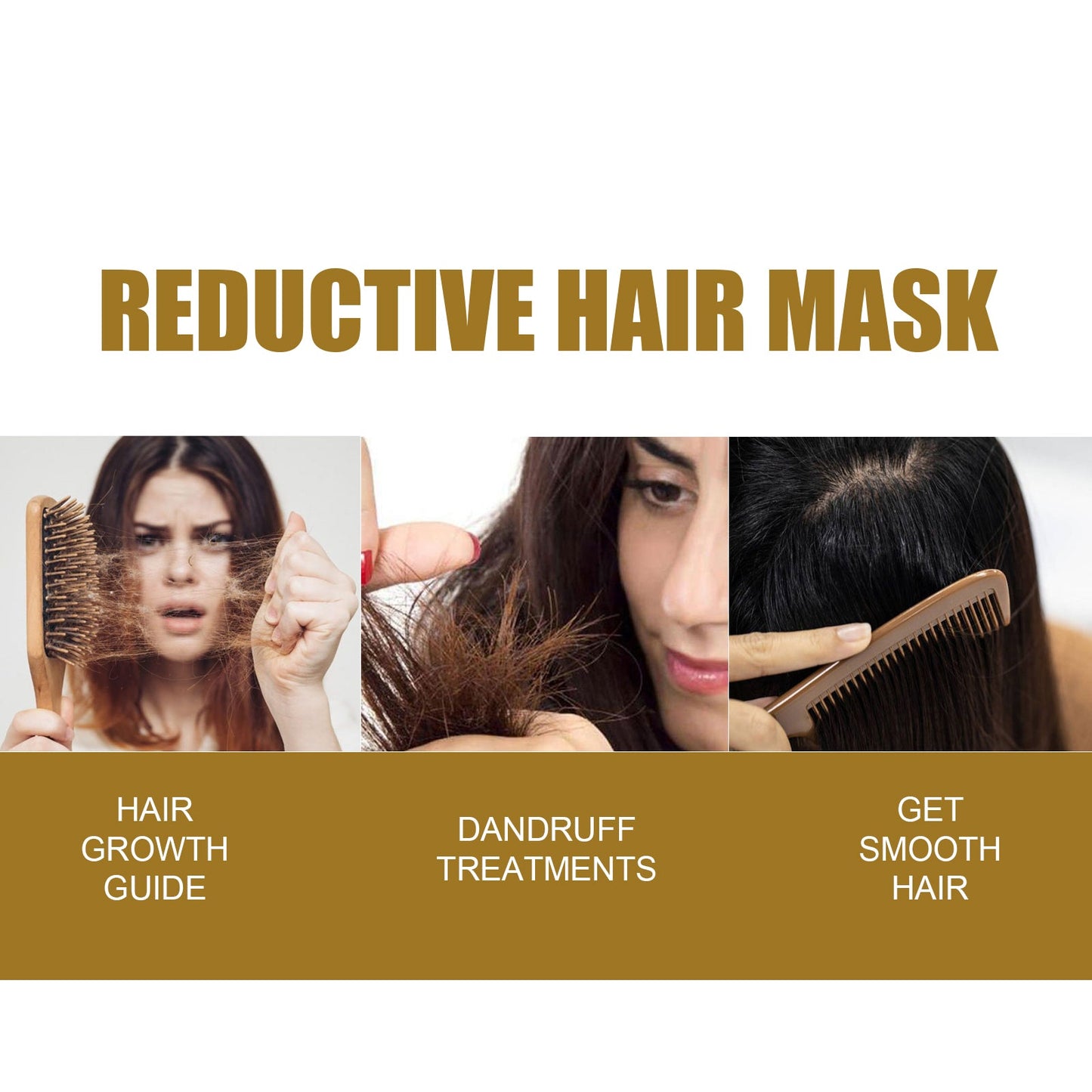 Disulfide Bond Reductive Hair Mask, Repair Dry Hair And Frizzy Hair Damaged Strong Supple Hair Mask - Korvel