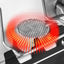Portable Folding Mini Cassette Stove Windproof 2600W Camping Gas Stove Foldable Burner Boiled Water Stove For Camping Supplies - Korvel