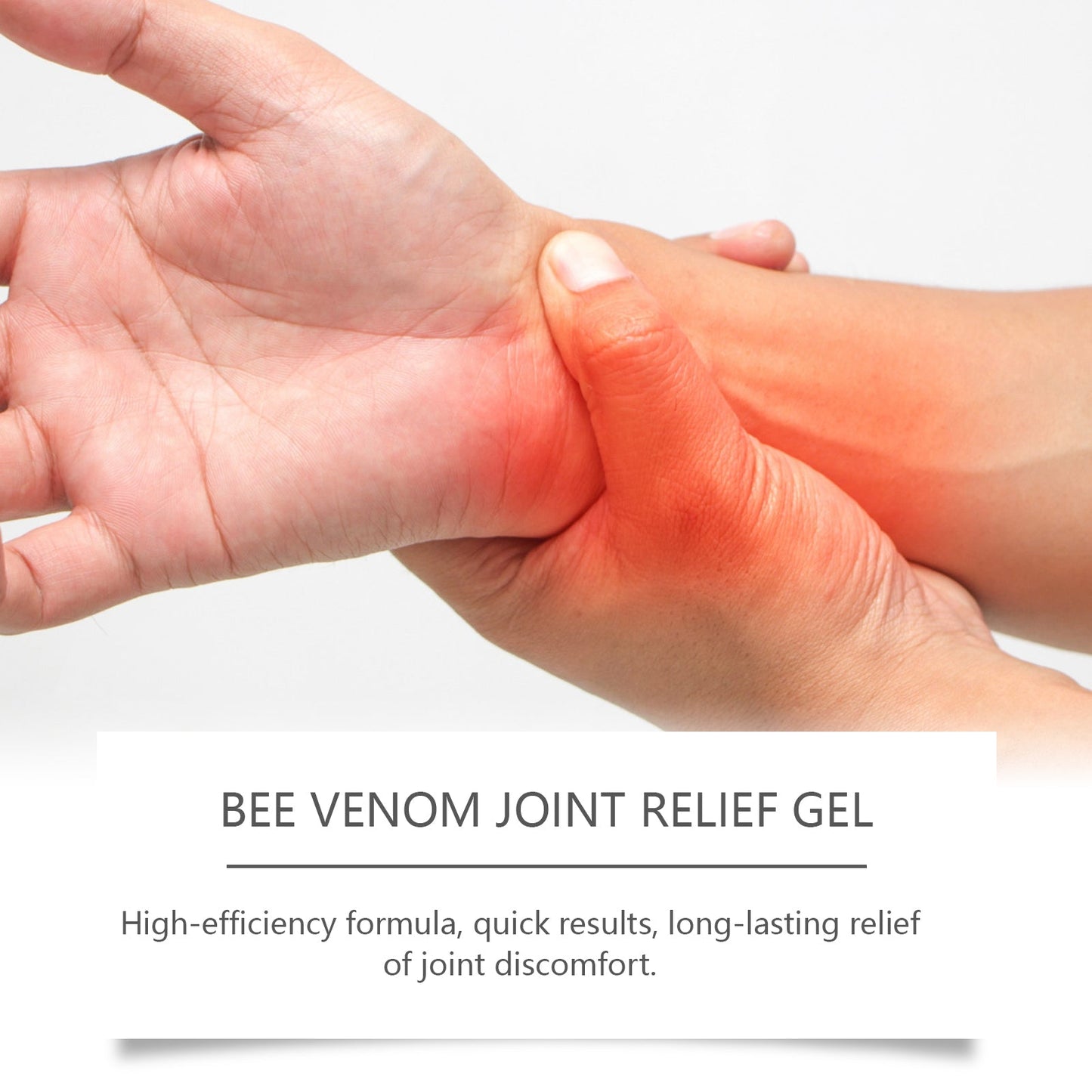 Bee Venom Joint Gel Knee And Foot Joint Daily Body Care Gentle Massage Gel For Topical Use - Korvel