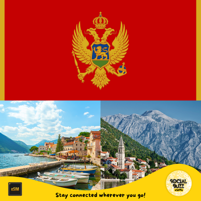 Montenegro eSIM Data Plan for Seamless Connectivity