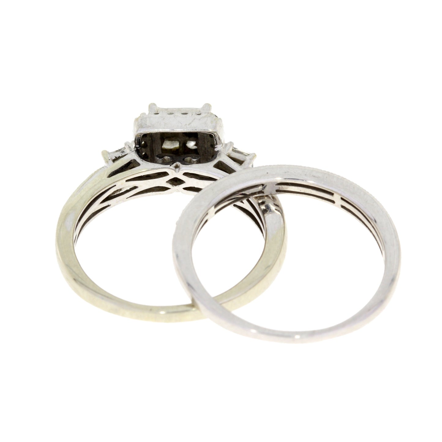 1.00ct Diamond Engagement Ring Set in 10KT White Gold