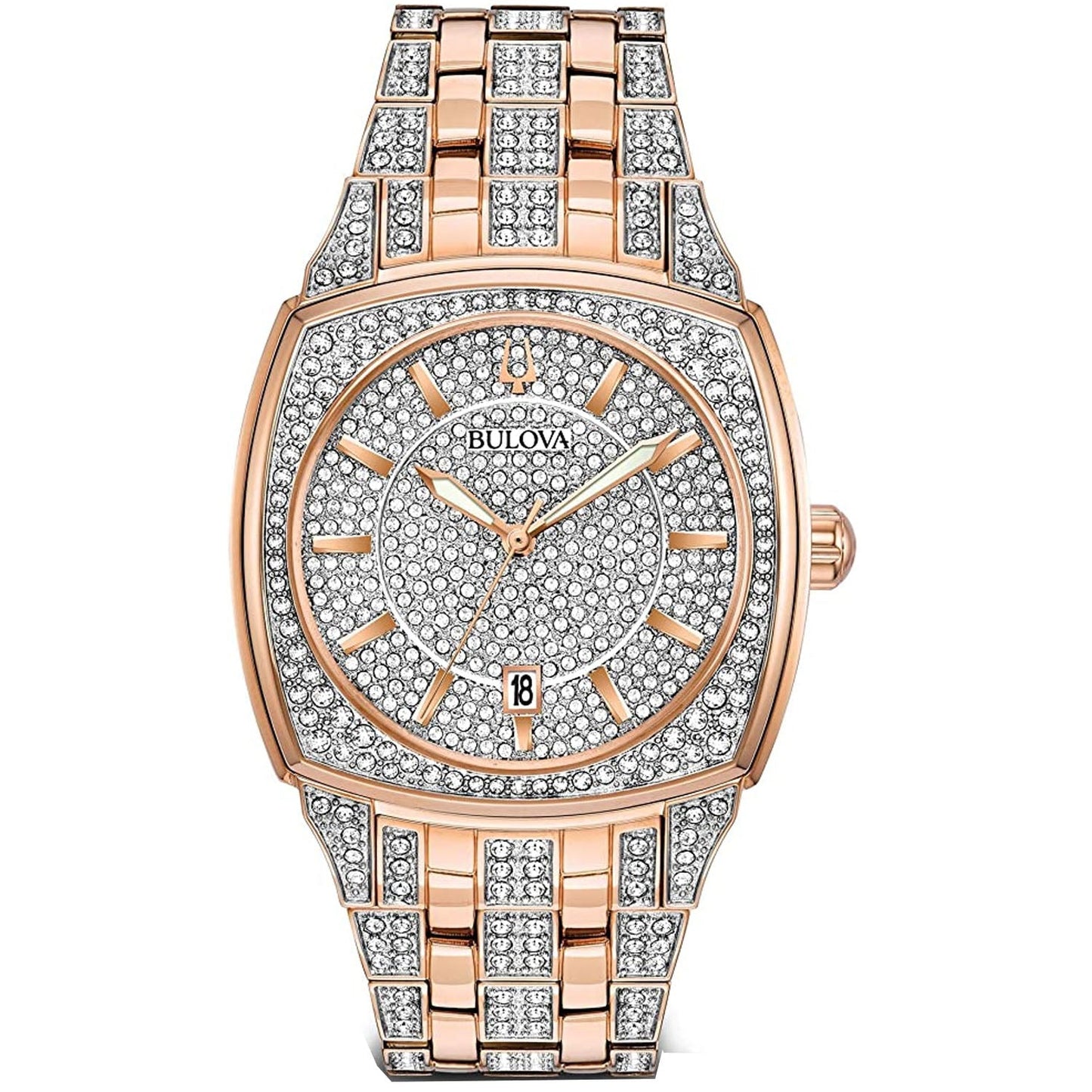Bulova Men's Pave Watch