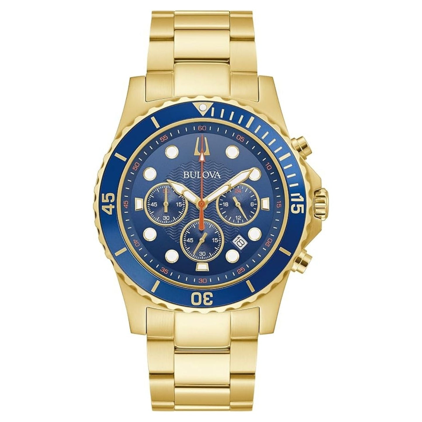 Reloj Clásico para Hombre Bulova - Esfera Azul Acero Inoxidable