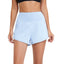 Shorts de fitness à taille haute et à séchage rapide