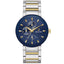 Montre moderne pour homme Bulova avec cadran bleu