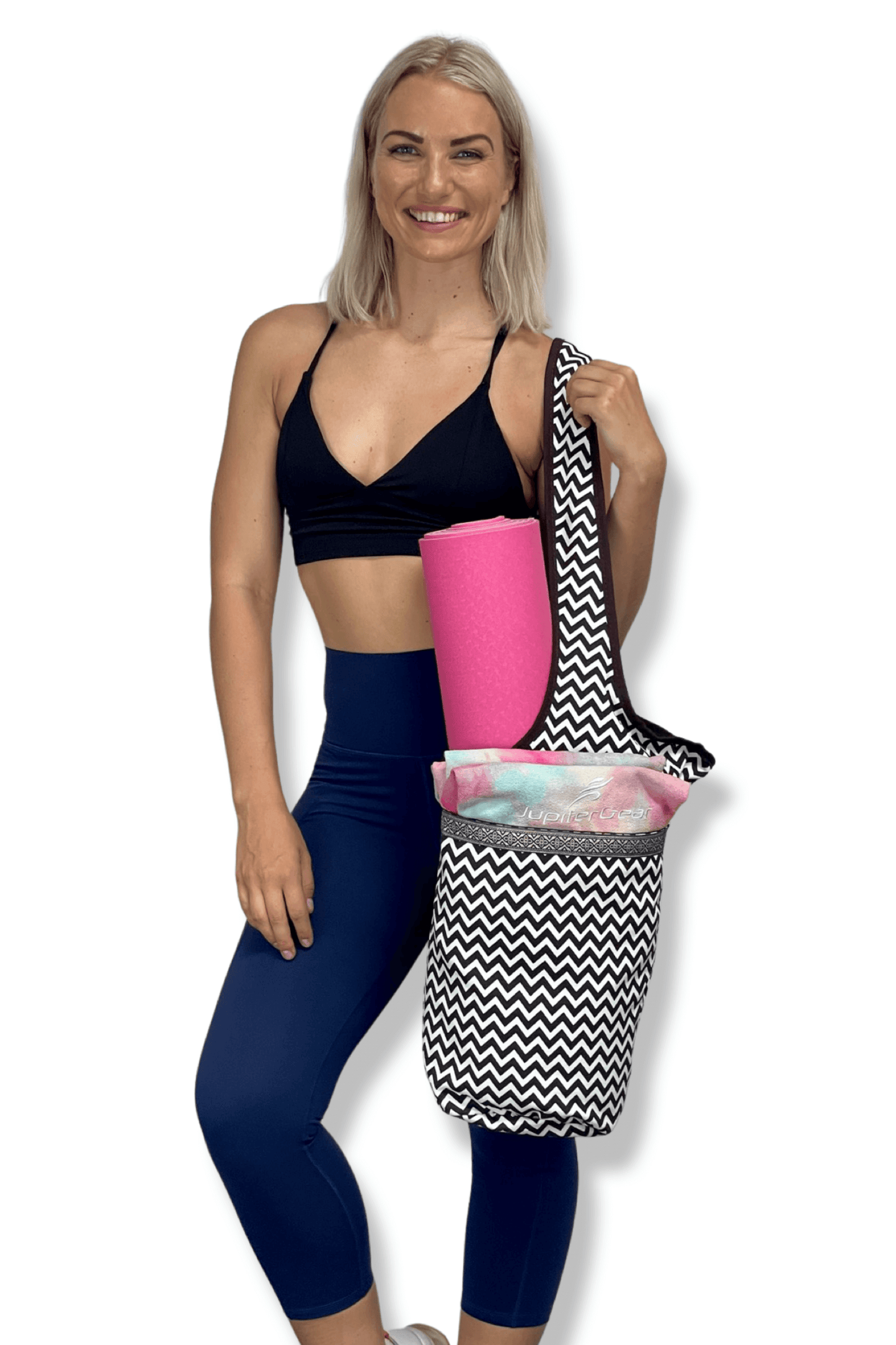 Sac de transport pour tapis de yoga JupiterGear avec grandes poches