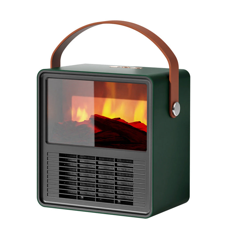 Chauffage Électrique Compact en Bois pour Espaces Confortables