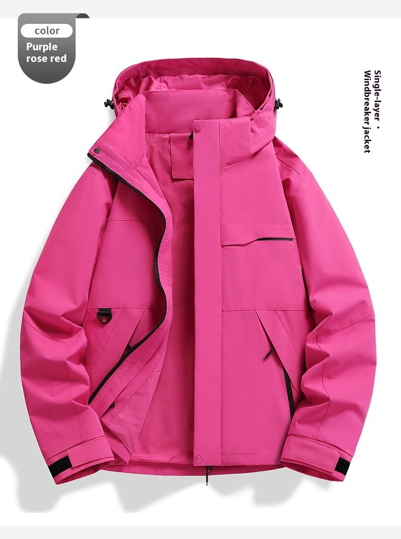 Veste Shell Impermeable et Coupe-Vent Premium pour Activités de Plein Air