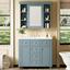 36 inch modern mirror cabinet with adjustable shelves, 2 soft closing doors, and 6 drawer storage cabinet door organizers - Korvel