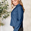 Veste zippée classique à col pour femmes pour une élégance au quotidien
