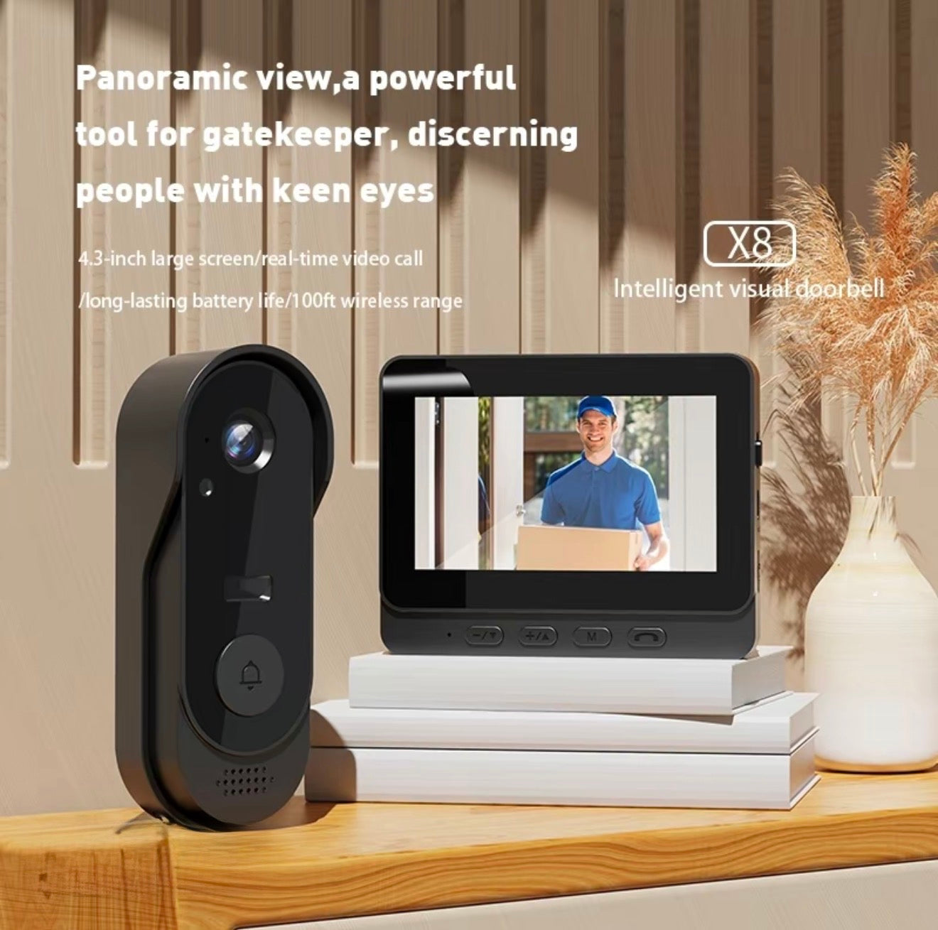 SecureView X8 Doorbell Camera