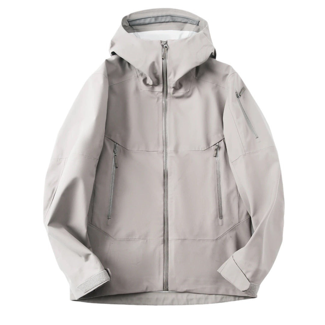 Men's Waterproof Shell Jacket - Versatile Urban Outerwear