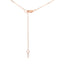.73ct Colgante de Rubí y Diamante en Oro Rosa de 10KT