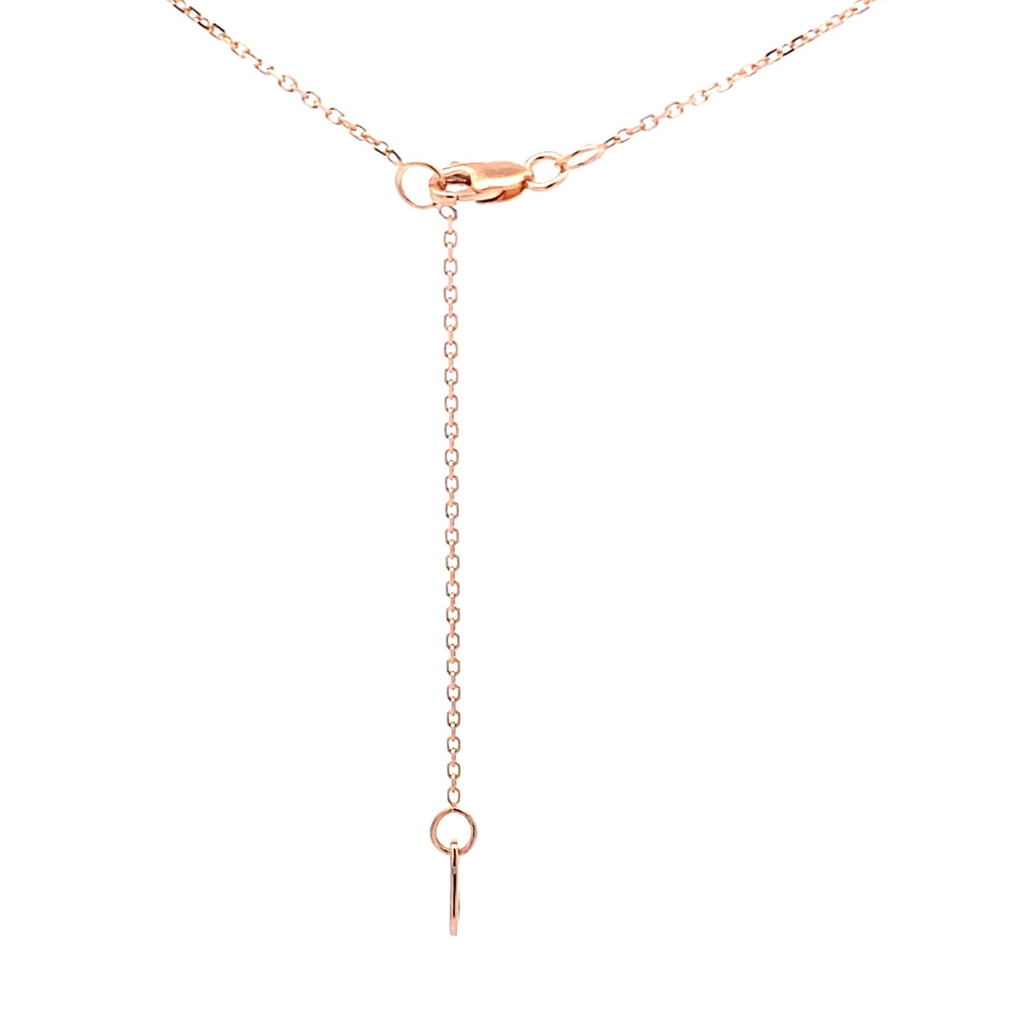 .73ct Colgante de Rubí y Diamante en Oro Rosa de 10KT