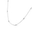Collier en Diamant en Forme de Marquise en Or Blanc 14K
