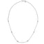 Collier en Diamant en Forme de Marquise en Or Blanc 14K