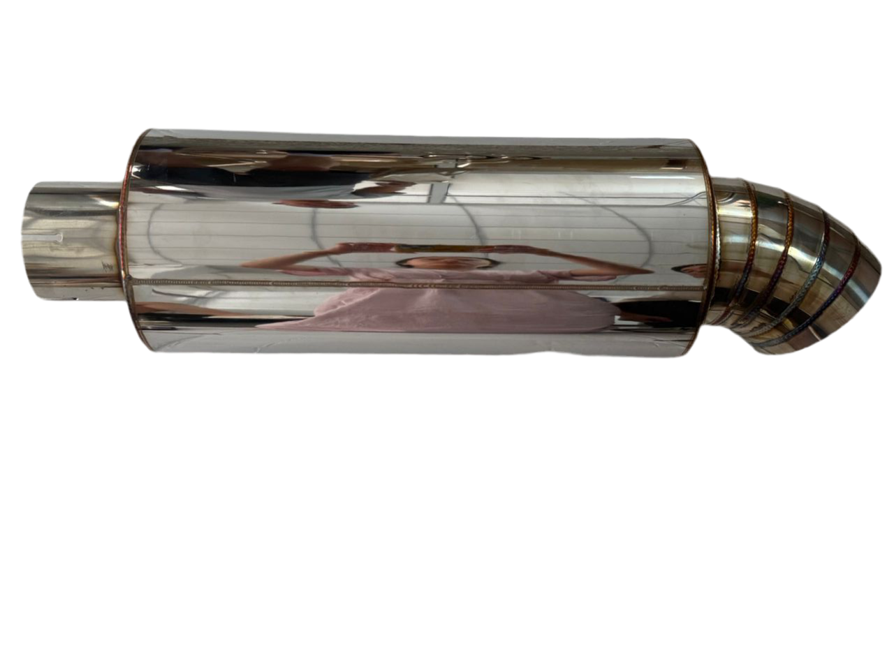 SPDZ1 LTR High-Performance Race Muffler - 3" Inlet, 4” Outlet - Korvel