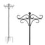 76in Heavy Duty Double Shepherds Hook - Premium Garden Feeder Pole