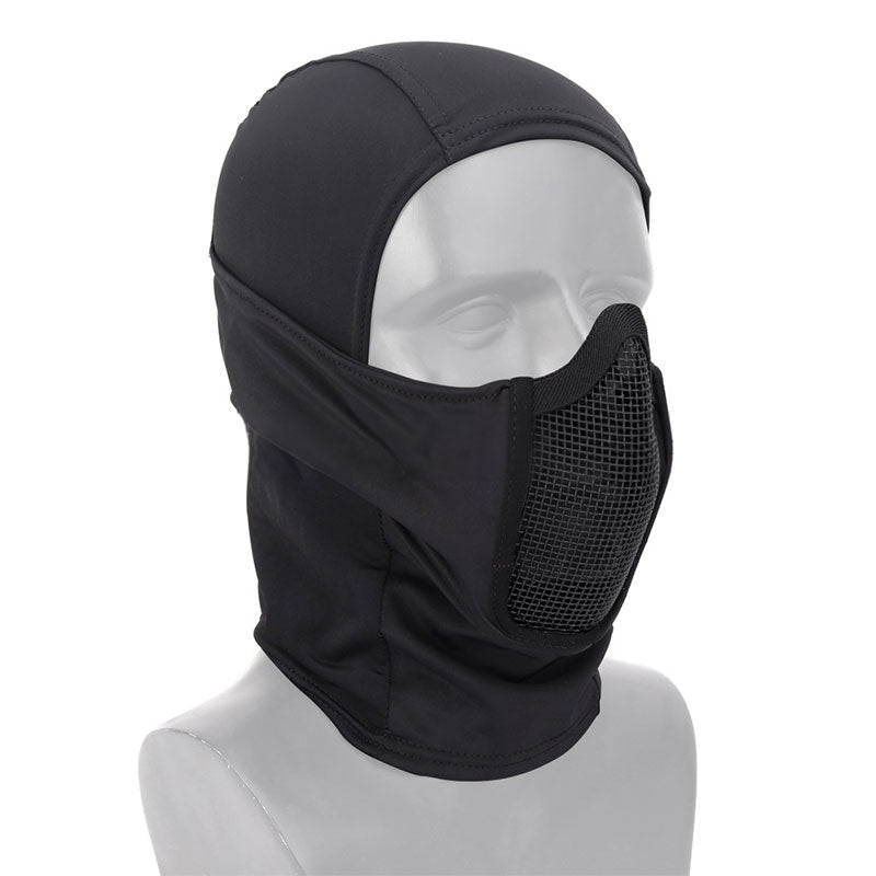 Tactical Full Face Cover Men Balaclava Quick Dry Headwear Face Protection Battle Neck Veil - Korvel