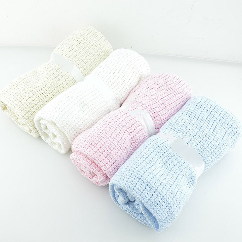 Baby Blanket Cotton Super Soft Kids Month Blankets Newborn Swaddle Infant Wrap Bath Towel Girl Boy Stroller Cover Inbakeren - Korvel