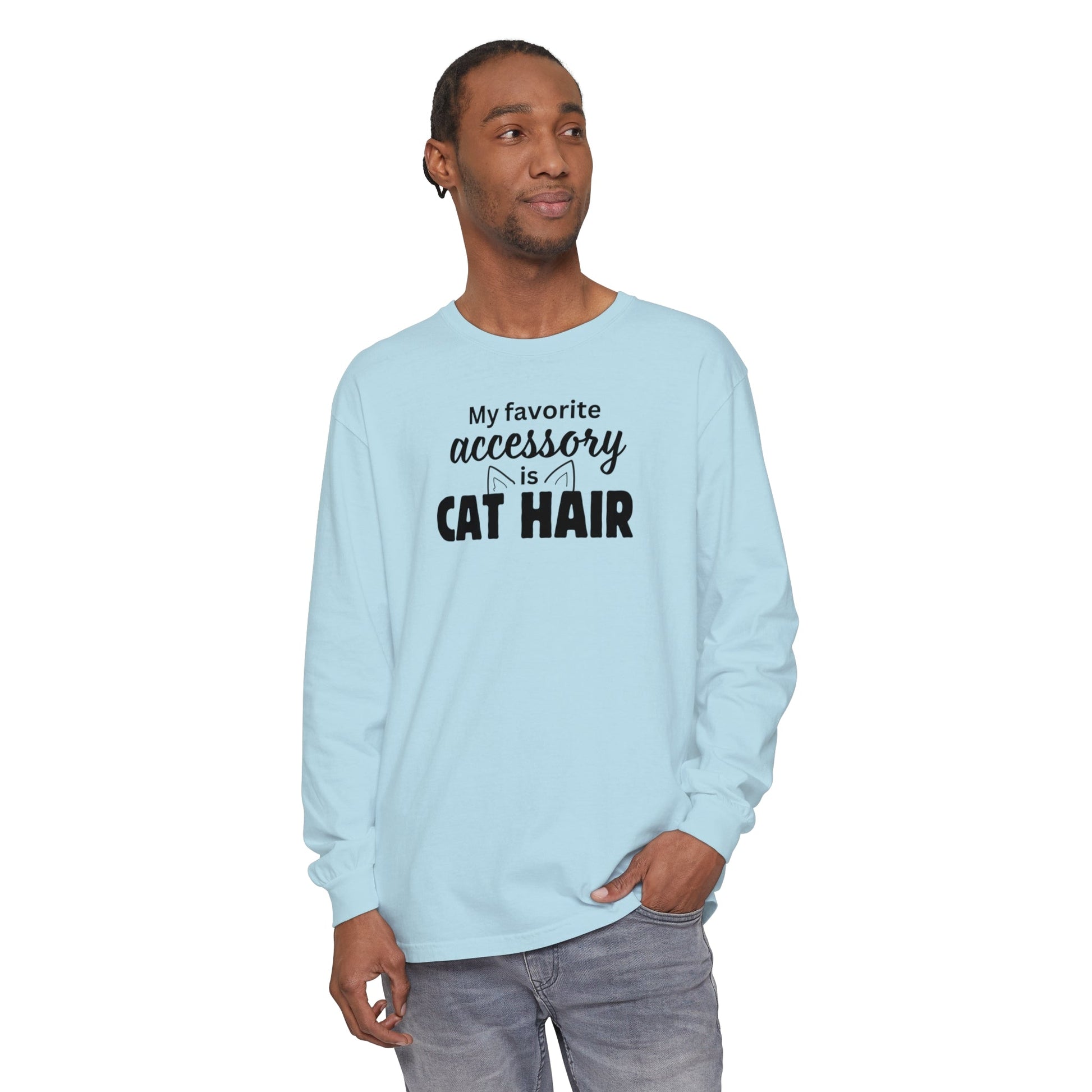 Stylish Cat Lover's Unisex Long Sleeve Tee - Korvel