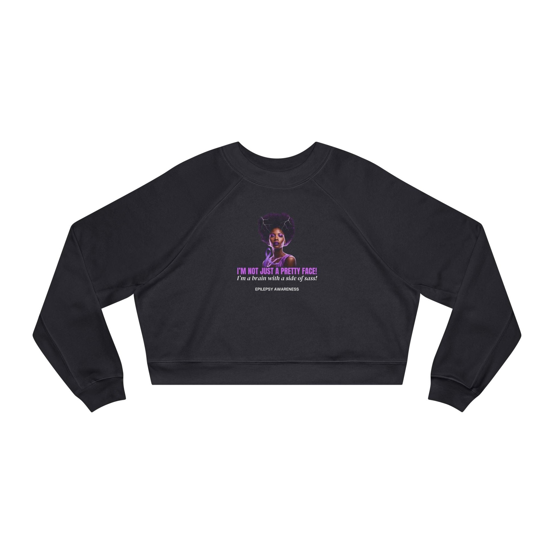 Chic & Cozy Women's Cropped Fleece Sweatshirt - Korvel
