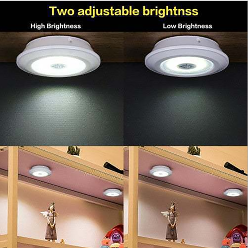 Lumière sous cabinet dimmable sans fil 3W avec télécommande
