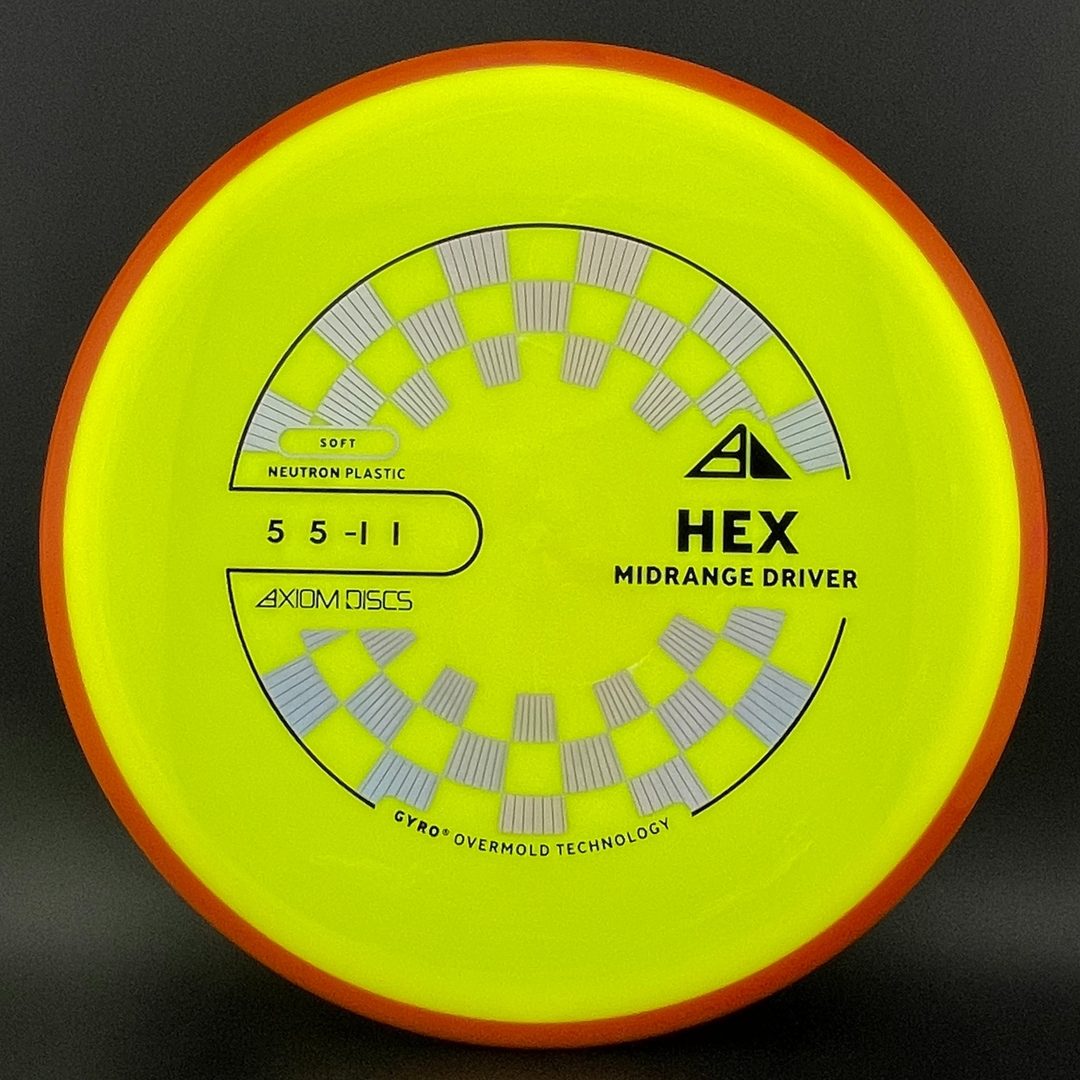 Soft Neutron Hex Disc Golf Midrange