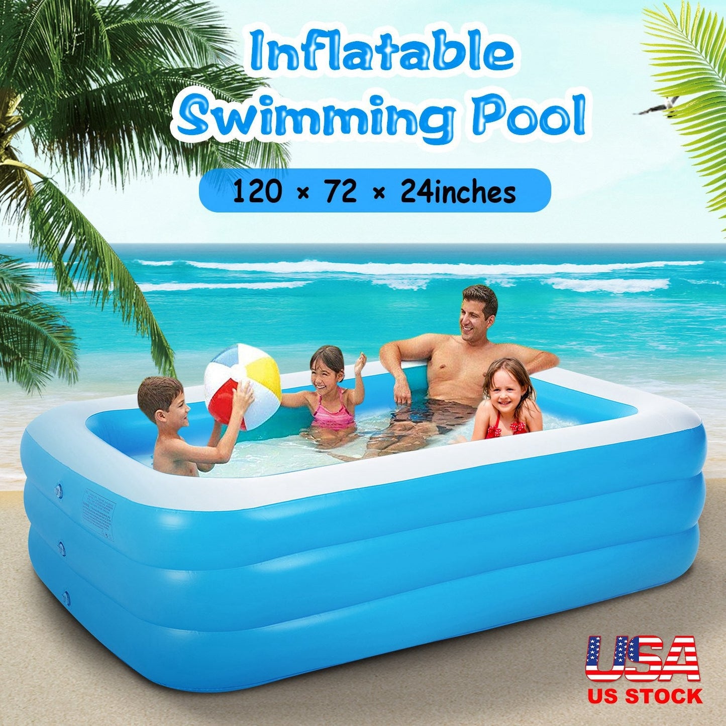 Piscina Inflable GBruno para Niños