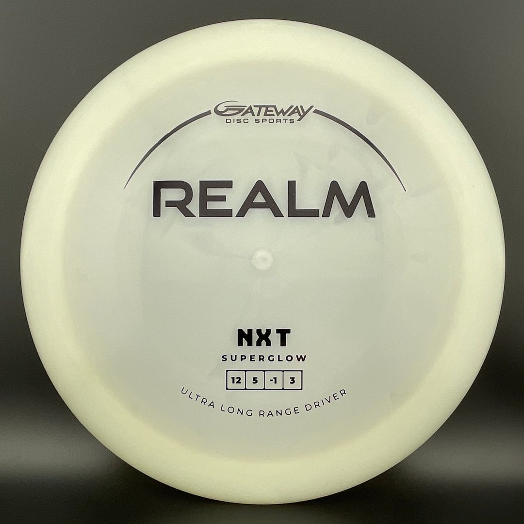 NXT Superglow Realm Disc Golf Driver