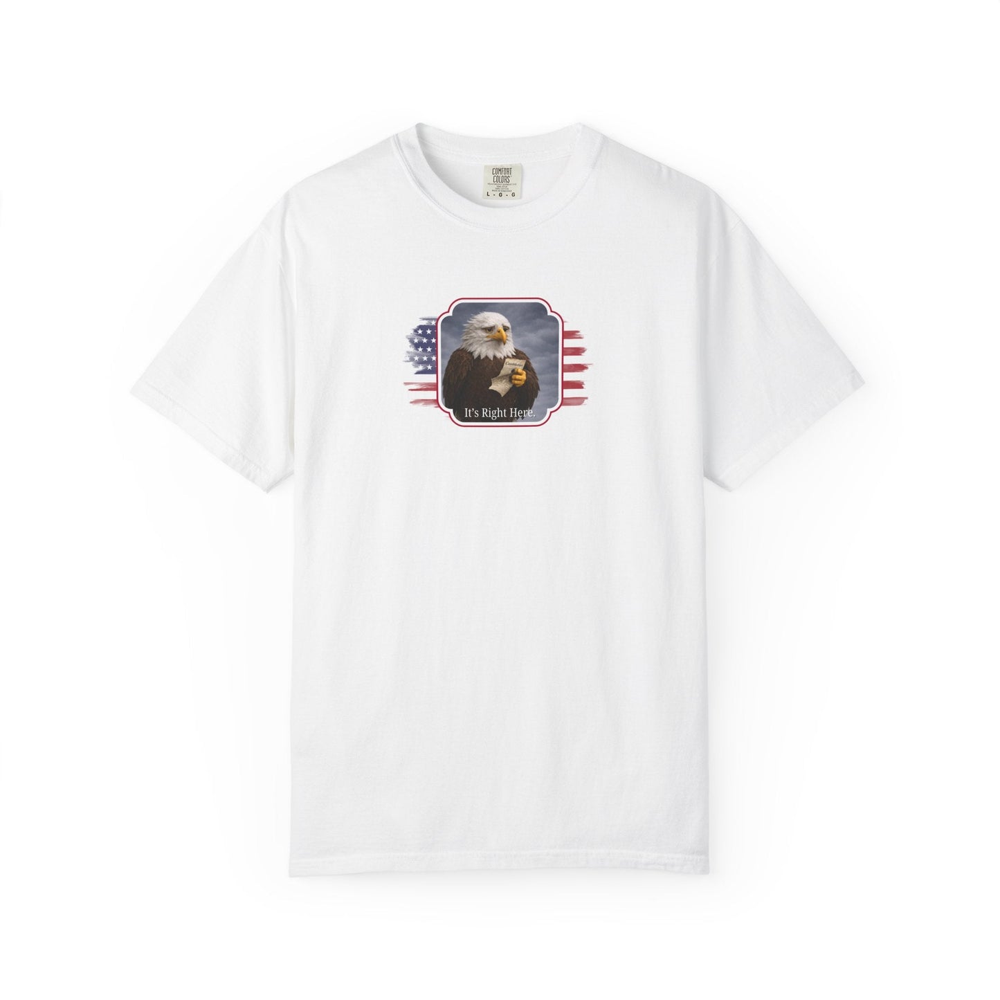 Camiseta de Parodia Política It’s Right Here